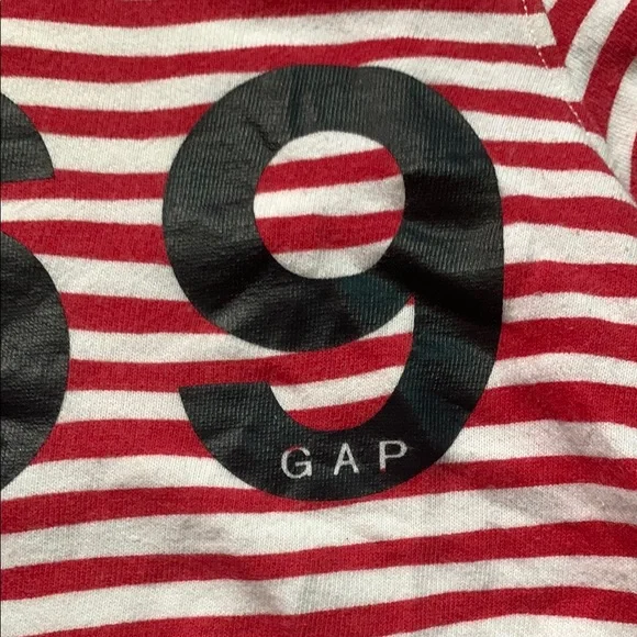 GAP Kids Red Striped Hoodie - Picture 2 of 5